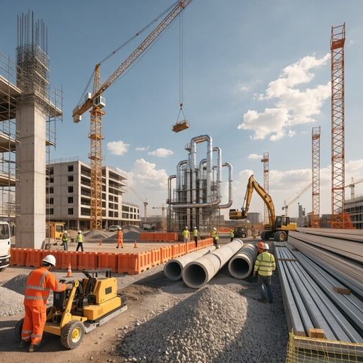 Будівельні напрями компанії