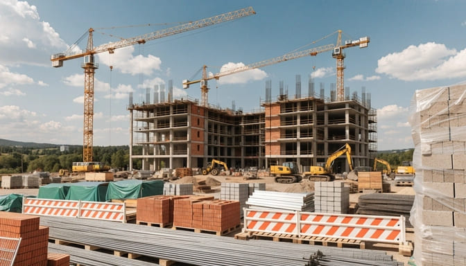 Будівельний об'єкт у Києві